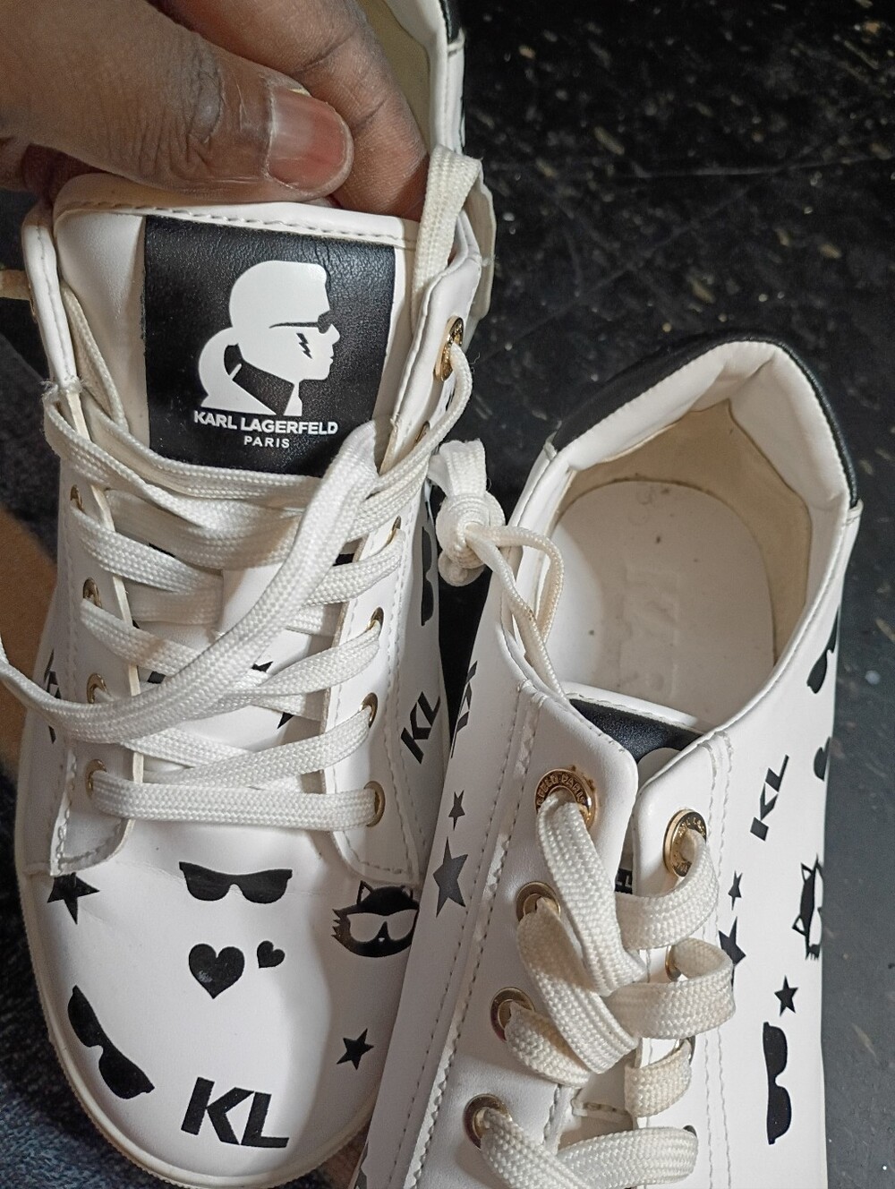 Karl Lagerfeld Sneakers Womens Shoes Size 10